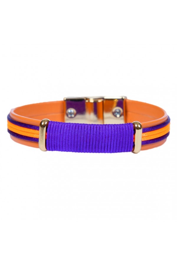 Orange & Purple Survivor Bracelet